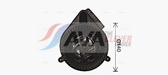 AVA QUALITY COOLING Ventilatore abitacolo MS8715
