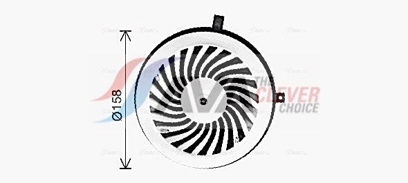 AVA QUALITY COOLING Ventilatore abitacolo MS8777