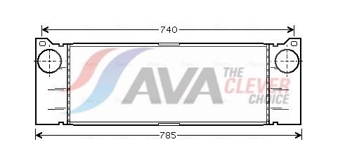 AVA QUALITY COOLING Intercooler MSA4371