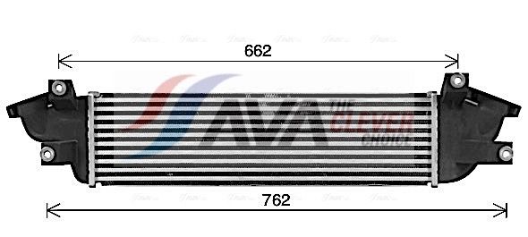 AVA QUALITY COOLING Intercooler MT4282