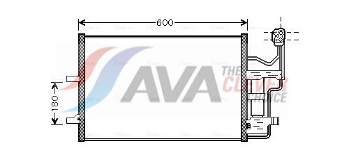 AVA QUALITY COOLING Condensatore, Climatizzatore MZ5184D