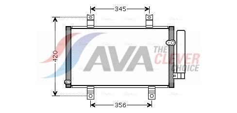 AVA QUALITY COOLING Condensatore, Climatizzatore MZ5209D