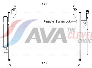 AVA QUALITY COOLING Condensatore, Climatizzatore MZA5240D
