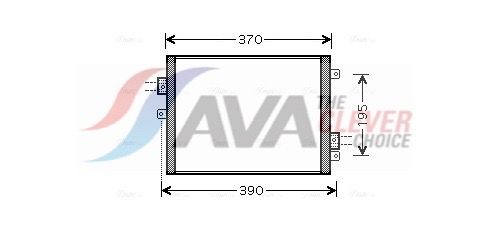 AVA QUALITY COOLING Condensatore, Climatizzatore PRA5052