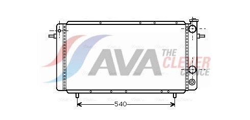 AVA QUALITY COOLING Radiatore, Raffreddamento motore RT2052