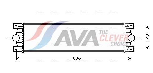 AVA QUALITY COOLING Intercooler RTA4089