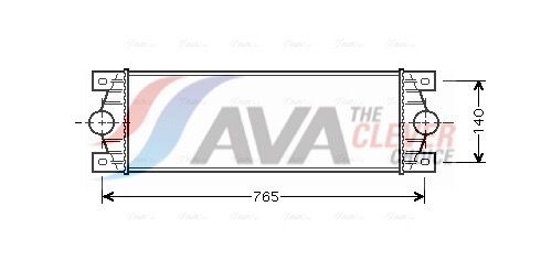 AVA QUALITY COOLING Intercooler RTA4329