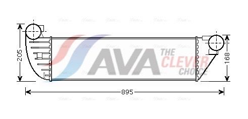 AVA QUALITY COOLING Intercooler RTA4397