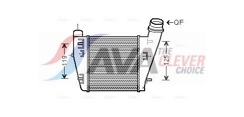 AVA QUALITY COOLING Intercooler RTA4423