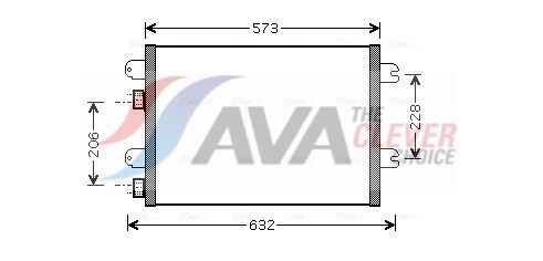 AVA QUALITY COOLING Condensatore, Climatizzatore RTA5317