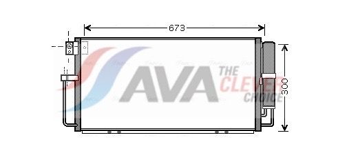 AVA QUALITY COOLING Condensatore, Climatizzatore SU5064D
