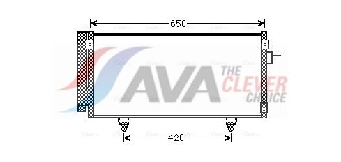 AVA QUALITY COOLING Condensatore, Climatizzatore SU5077D
