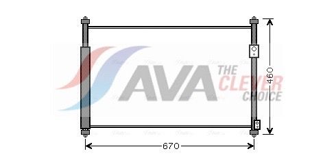 AVA QUALITY COOLING Condensatore, Climatizzatore SZ5108D