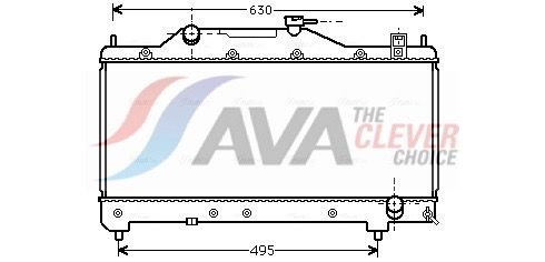 AVA QUALITY COOLING Radiatore, Raffreddamento motore TO2283