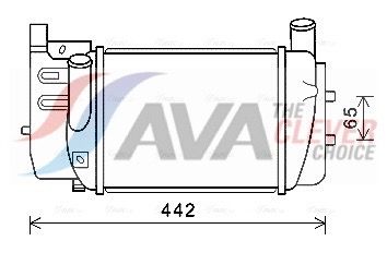 AVA QUALITY COOLING Intercooler TO4645