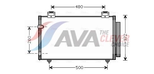 AVA QUALITY COOLING Condensatore, Climatizzatore TO5411D