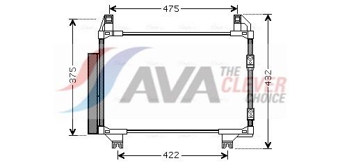 AVA QUALITY COOLING Condensatore, Climatizzatore TO5413D