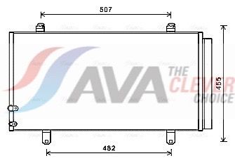 AVA QUALITY COOLING Condensatore, Climatizzatore TO5698D