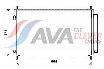 AVA QUALITY COOLING Condensatore, Climatizzatore TO5708D