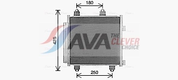 AVA QUALITY COOLING Condensatore, Climatizzatore TO5765D