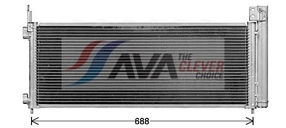 AVA QUALITY COOLING Condensatore, Climatizzatore TO5779D