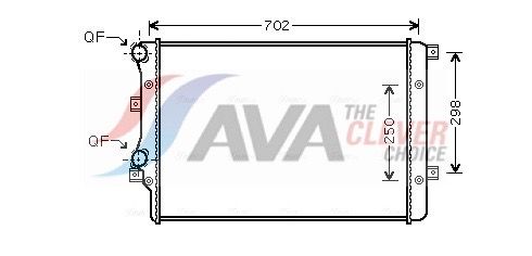 AVA QUALITY COOLING Radiatore, Raffreddamento motore VNA2206