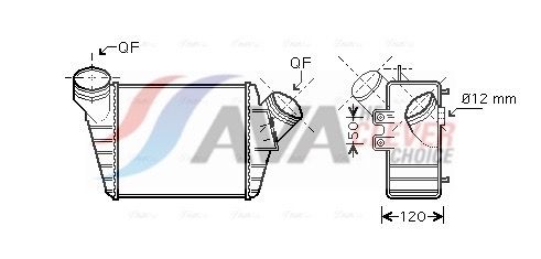 AVA QUALITY COOLING Intercooler VN4219