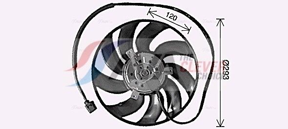 AVA QUALITY COOLING Ventola, Raffreddamento motore VN7542