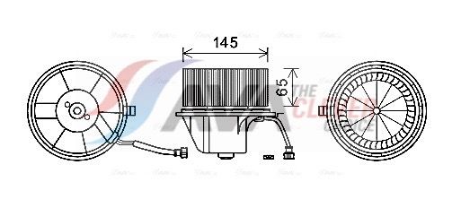AVA QUALITY COOLING Ventilatore abitacolo VN8351