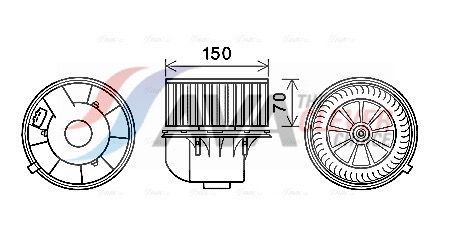 AVA QUALITY COOLING Ventilatore abitacolo VN8354