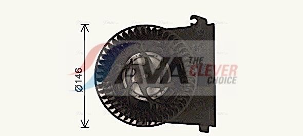 AVA QUALITY COOLING Ventilatore abitacolo VN8410