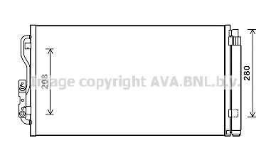AVA QUALITY COOLING Condensatore, Climatizzatore BWA5434D