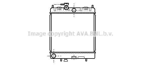 AVA QUALITY COOLING Radiatore, Raffreddamento motore DN2130
