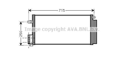 AVA QUALITY COOLING Condensatore, Climatizzatore FTA5310D