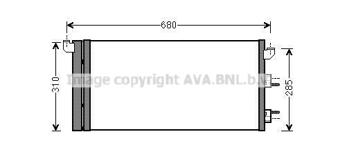 AVA QUALITY COOLING Condensatore, Climatizzatore FTA5293D