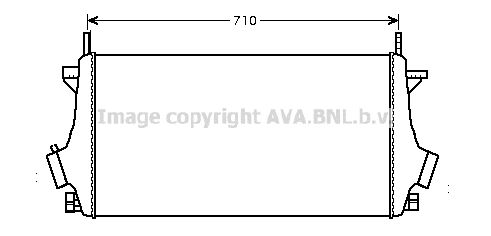 AVA QUALITY COOLING Intercooler OLA4476
