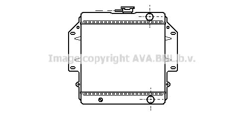AVA QUALITY COOLING Radiatore, Raffreddamento motore SZA2012