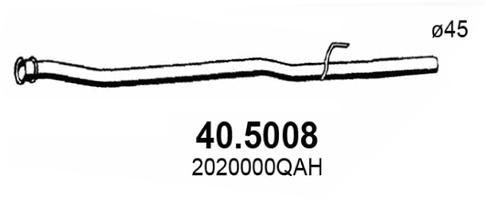 ASSO Tubo gas scarico 40.5008