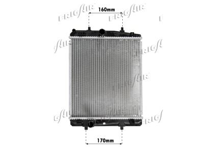 FRIGAIR Radiatore, Raffreddamento motore 0103.3069