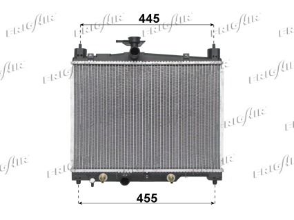 FRIGAIR Radiatore, Raffreddamento motore 0115.3014