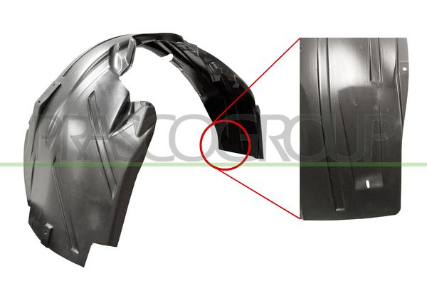 PASSARUOTA ANT SX MOD 08 > ALFA ROMEO 159 Mod 10/05 10/11