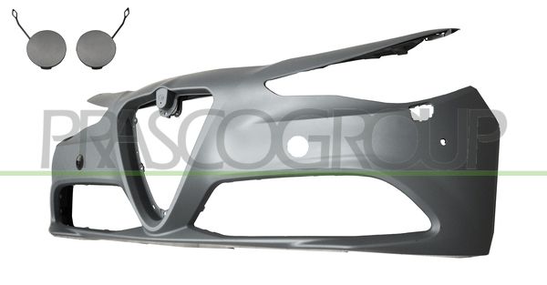 PARAURTI ANT-CON PRIMER-CON FORI PDC+SUPPORTI-CON FORI LAVAFARI ALFA ROMEO GIULIA Mod 06/15 03/23