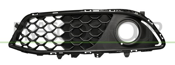 GRIGLIA SX PARAURTI ANT-NERA-CON SEDE FENDI ALFA ROMEO GIULIA Mod 06/15 03/23