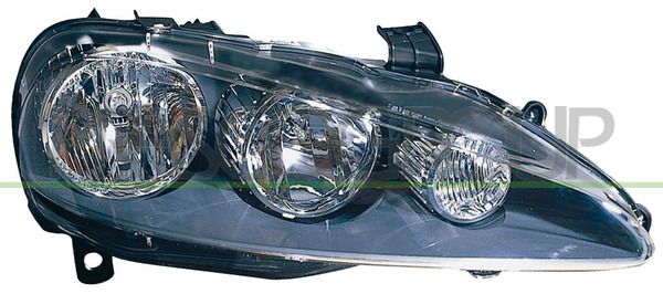 PROIETTORE DX H1+H7-ELETT-CON MOTORE ALFA ROMEO 147 Mod 12/04 04/10