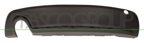 SPOILER PARAURTI POST-NERO-CON SCARICO SINGOLO A SX MOD 14 BENZINA/16 DIESEL ALFA ROMEO GIULIETTA Mod 05/10 08/16