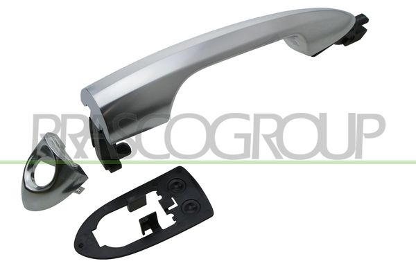 MANIGLIA ANT SX-ESTERNA-CROMATA SATINATA-CON FORO NOTTOLINO ALFA ROMEO GIULIETTA Mod 09/16 12/20