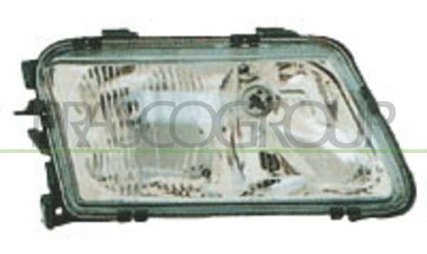 PROIETTORE DX H1+H7-ELETT-SENZA FENDI-SENZA MOTORE MOD > 10/00 AUDI A3 3/5 PORTE (8V1/8VA) Mod 08/96 08/03