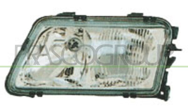 PROIETTORE SX H4+H7-MANUALE/ELETT-CON FENDINEBBIA MOD 96 > 00 AUDI A3 3/5 PORTE (8V1/8VA) Mod 08/96 08/03