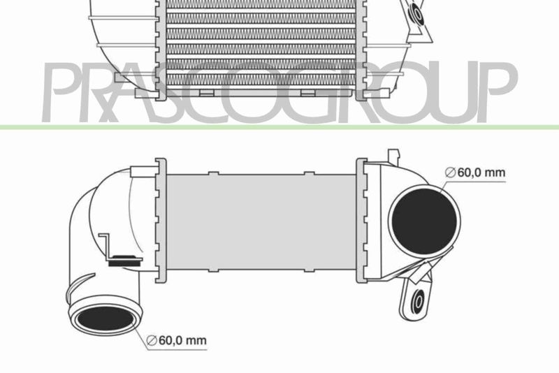 INTERCOOLER AUDI A3 3/5 PORTE (8V1/8VA) Mod 08/96 08/03