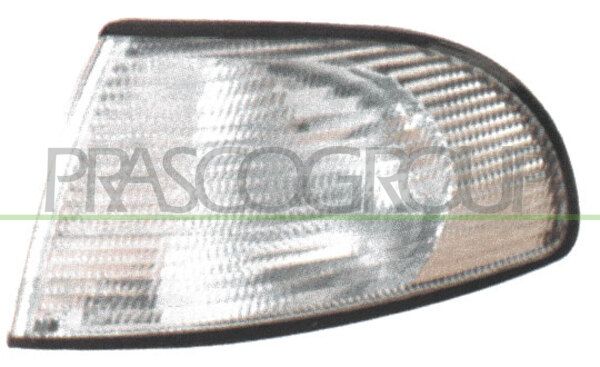 FANALE ANT SX-BIANCO-SENZA PORTALAMPADA-PER FARO H4 AUDI A4 (B5) Mod 11/94 01/99